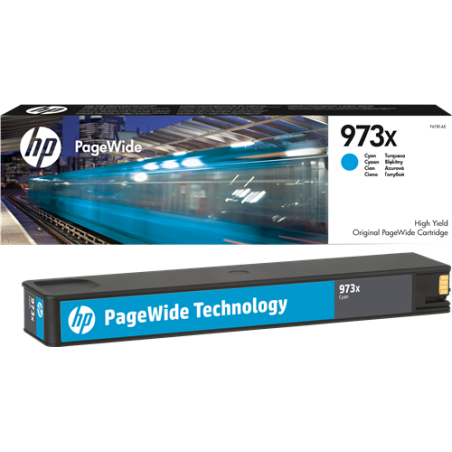 HP 973X Cartouche Cyan Originale 