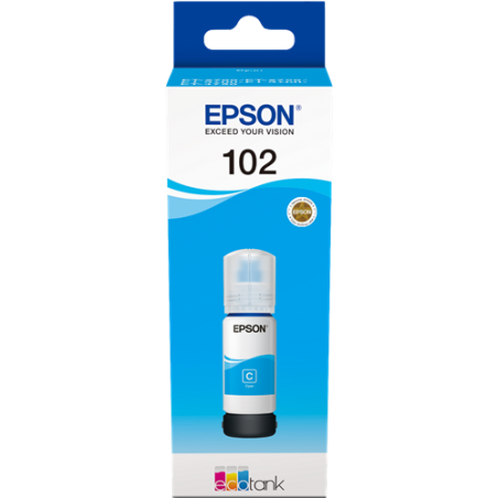 Epson 102 Cartouche Cyan Originale 