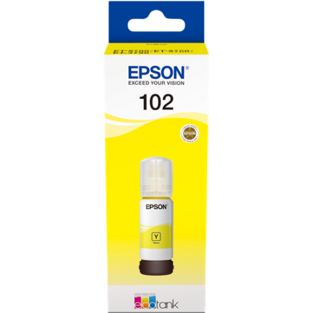 Epson 102 Cartouche Jaune Originale 