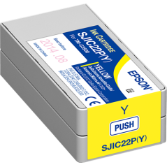 Epson SJIC22P-Y Cartouche Jaune Originale 
