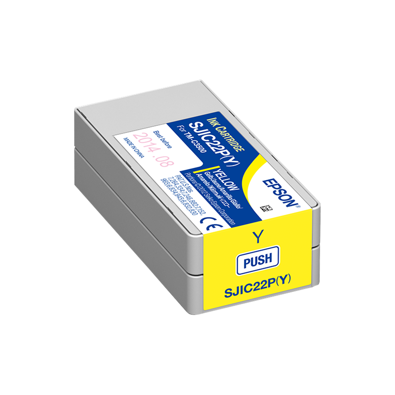 Epson SJIC22P-Y Cartouche Jaune Originale