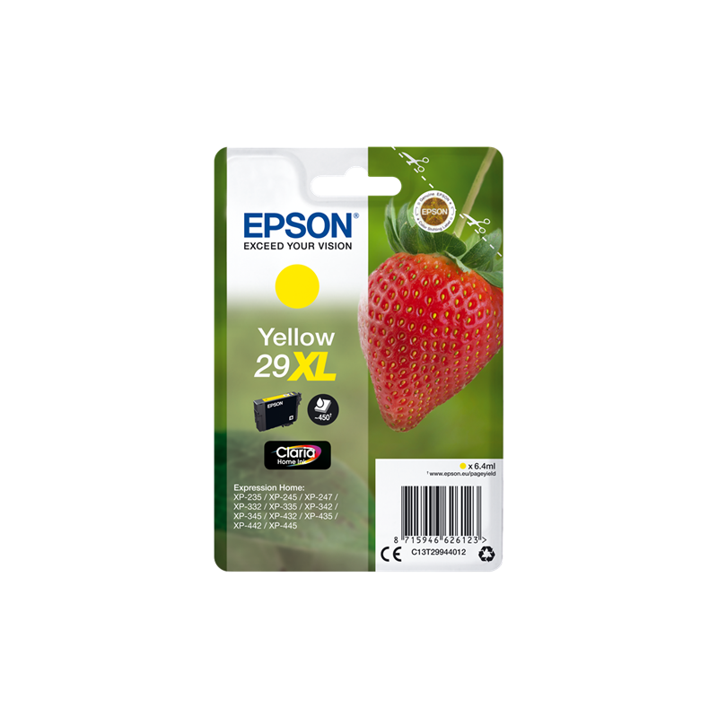 Epson 29XL Cartouche Jaune Originale