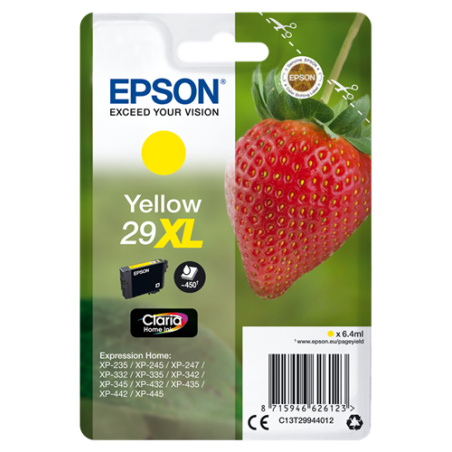Epson 29XL Cartouche Jaune Originale 
