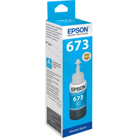 Epson 673 Cartouche Cyan Originale 