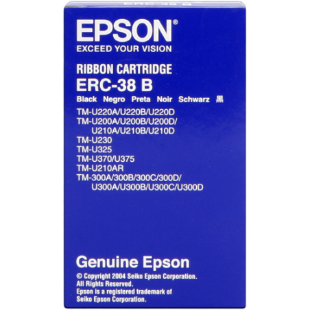 Epson ERC-38B Ruban Noir Original 