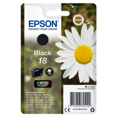 Epson 18 Cartouche Noir Originale 