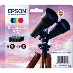 Epson 502 Multipack 4 Couleurs Original 