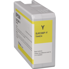 Epson SJIC36P-Y Cartouche Jaune Originale 