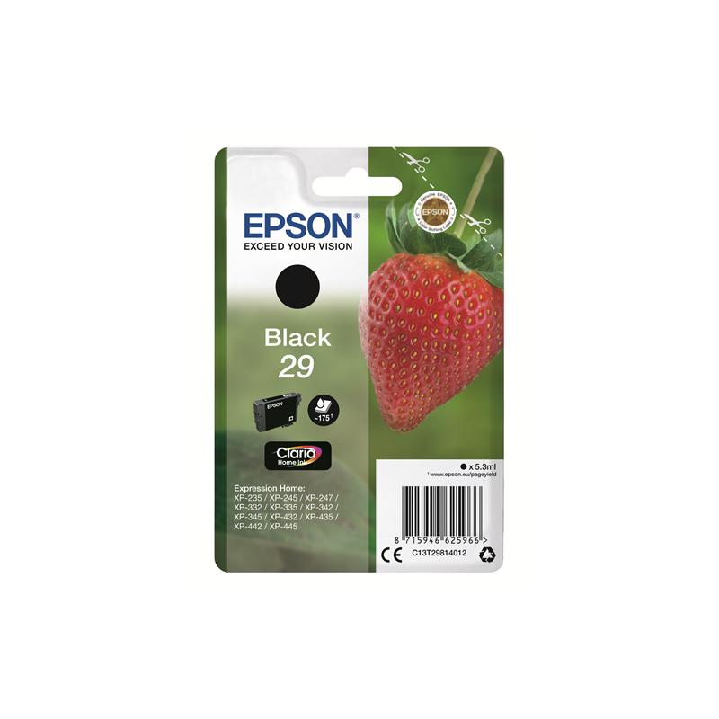 Epson 29 Cartouche Noir Originale