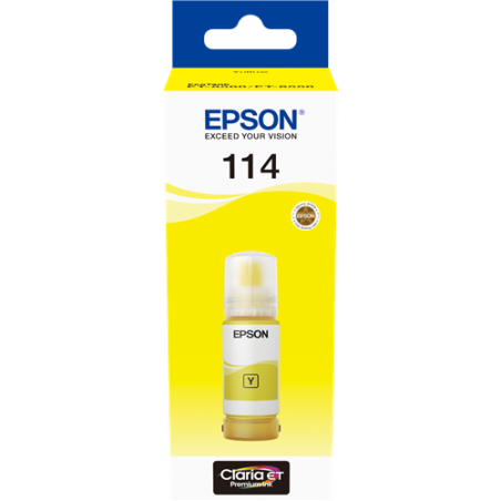 Epson 114 Cartouche Jaune Originale 