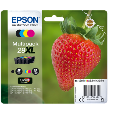 Epson 29XL Multipack 4 Couleurs Original 