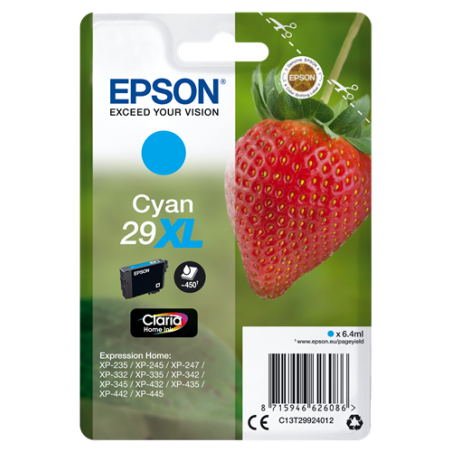 Epson 29XL Cartouche Cyan Originale 