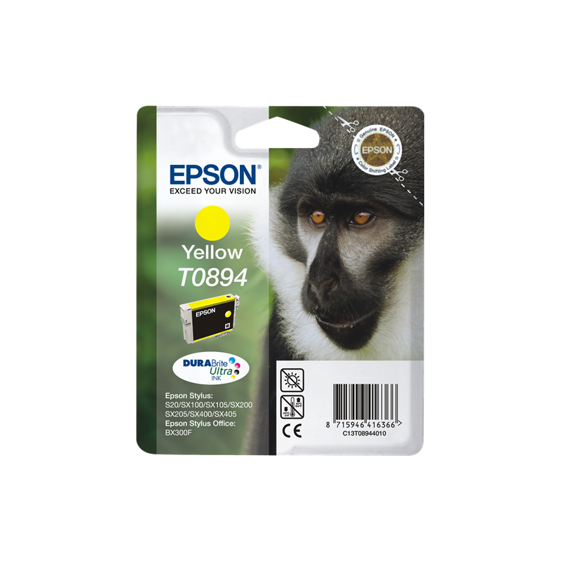 Epson T0894 Cartouche Jaune Originale