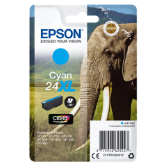 Epson 24XL Cartouche Cyan Originale 