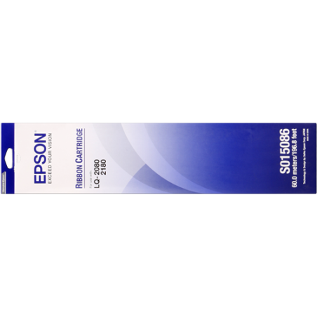 Epson S015086 Ruban Noir Original 