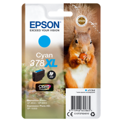 Epson 378XL Cartouche Cyan Originale 