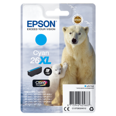 Epson 26XL Cartouche Cyan Originale 