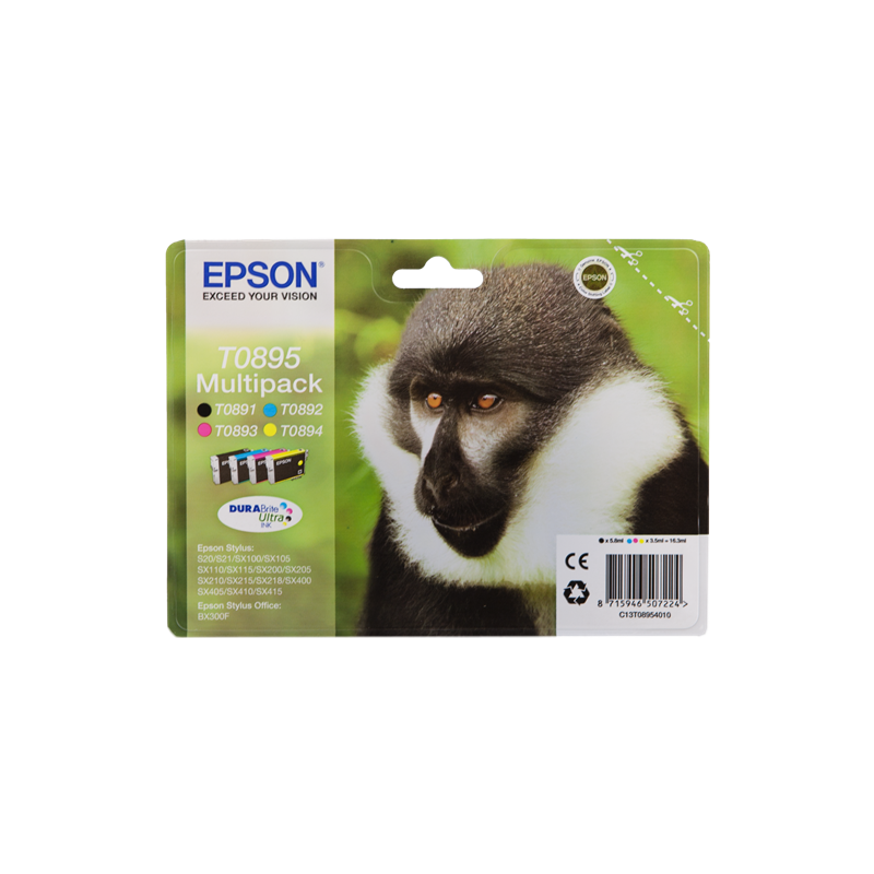 Epson T0895 Multipack 4 Cartouches Originales