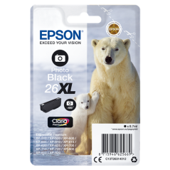 Epson 26XL Cartouche Noir photo Originale 