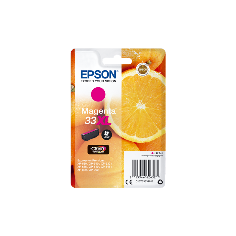 Epson 33XL Cartouche Magenta Originale