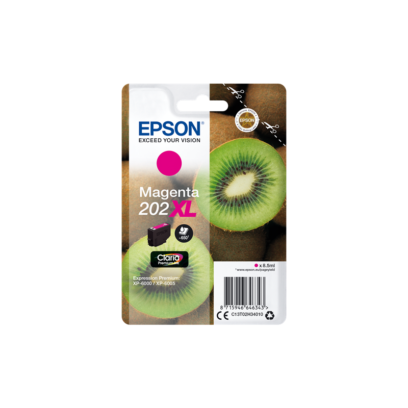 Epson 202XL Cartouche Magenta Originale