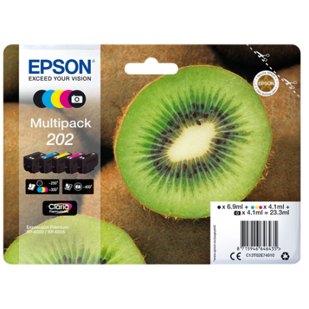 Epson 202 Multipack 5 Couleurs Original 