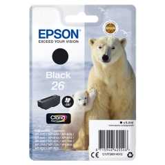 Epson 26 Cartouche Noir Originale 