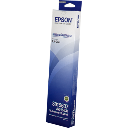 Epson S015637 Ruban Noir Original 