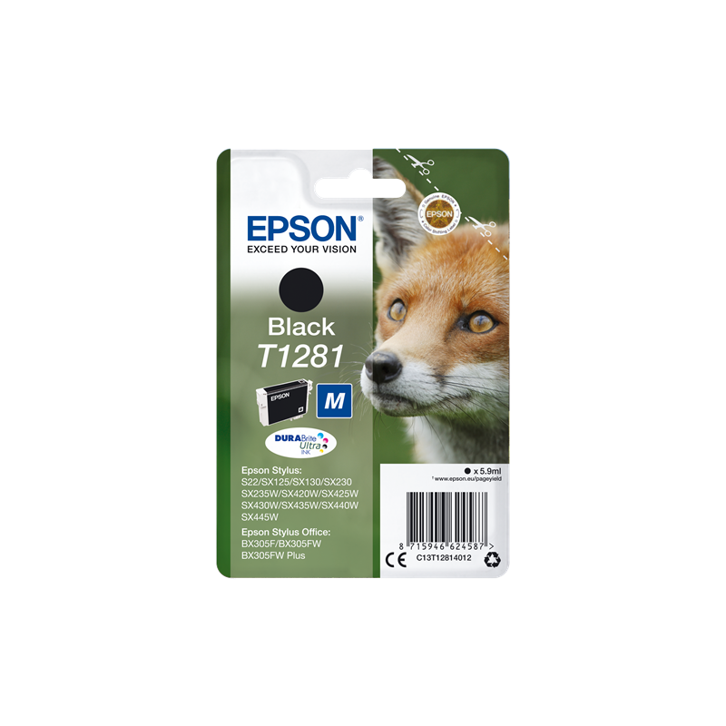 Epson T1281 Cartouche Noir Originale