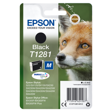 Epson T1281 Cartouche Noir Originale 