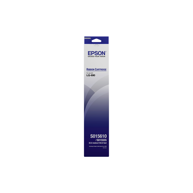 Epson S015610 Ruban Noir Original
