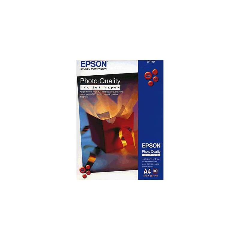 Epson Papier couché qualité photo A4 102g 100 feuilles