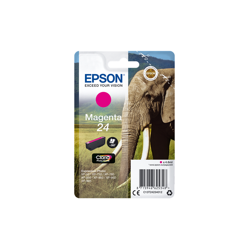 Epson 24 Cartouche Magenta Originale