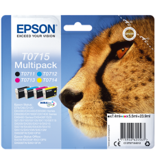Epson T0715 Multipack 4 Couleurs Original 