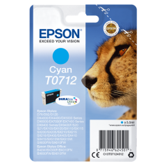 Epson T0712 Cartouche Cyan Originale 