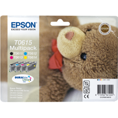 Epson T0615 Multipack 4 Couleurs Original 