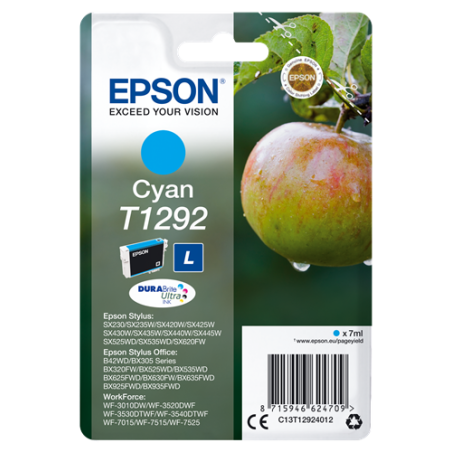 Epson T1292 Cartouche Cyan Originale 