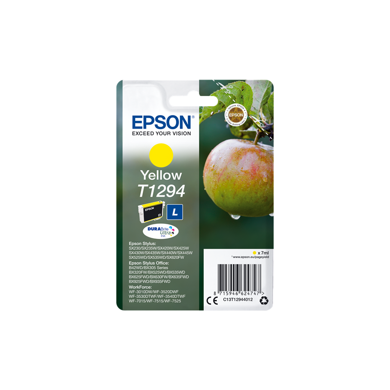 Epson T1294 Cartouche Jaune Originale