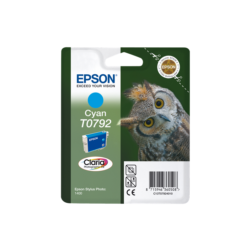 Epson T0792 Cartouche Cyan Originale
