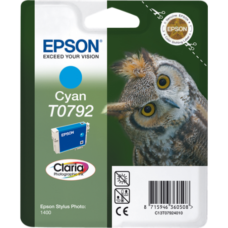Epson T0792 Cartouche Cyan Originale 