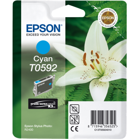 Epson T0592 Cartouche Cyan Originale 
