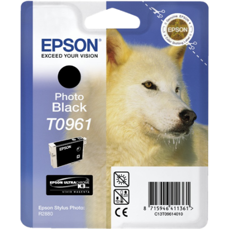 Epson T0961 Cartouche Noir Originale 