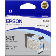 Epson T5805 Cartouche Cyan clair Originale 