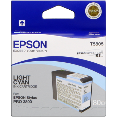 Epson T5805 Cartouche Cyan clair Originale 