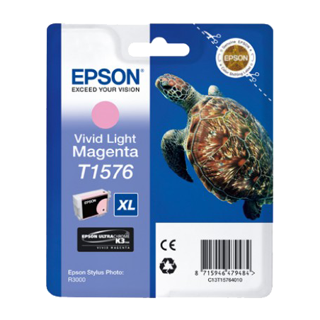 Epson T1576 Cartouche Magenta clair Originale 