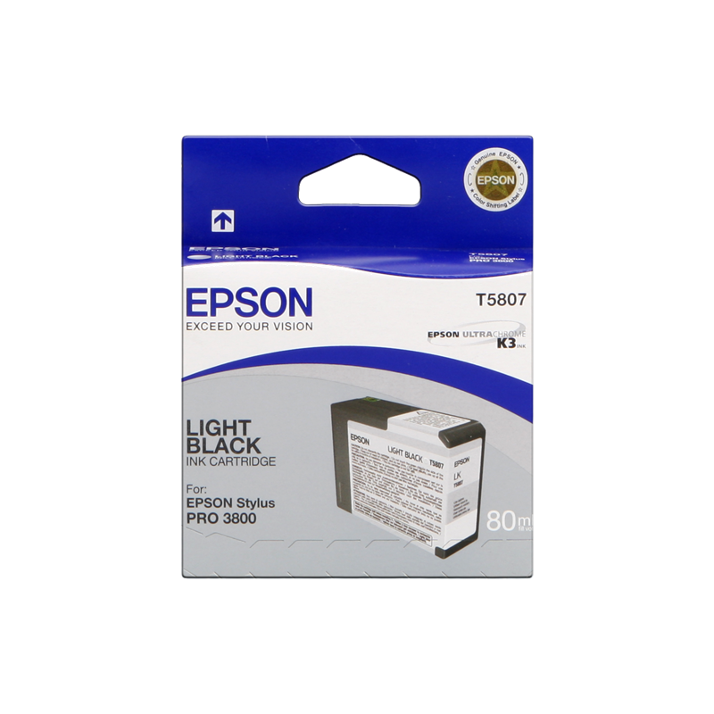 Epson T5807 Cartouche Noir Originale