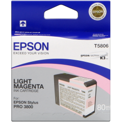 Epson T5806 Cartouche Magenta clair Originale 