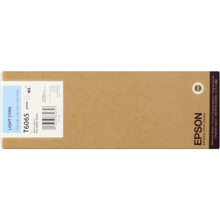 Epson T6065 Cartouche Cyan clair Originale 