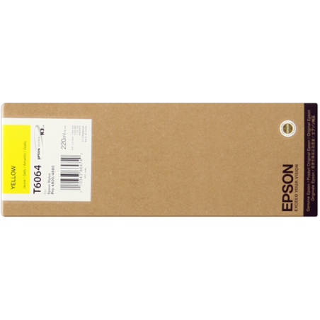 Epson T6064 Cartouche Jaune Originale 
