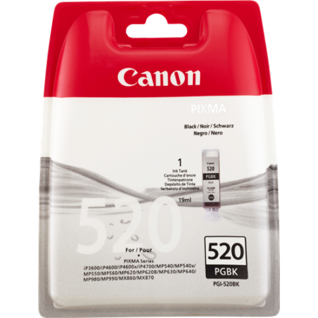 Canon PGI-520bk Cartouche Noir Originale 